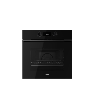 Teka HLB 8400 FBK Horno multifunción A+ de acabado Cristal Full Black, Negro, Serie Maestro