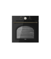 Teka HRB 6300 AT Horno Multifunción SurroundTemp de 60 cm Country Style Edition, Negro, Serie Total