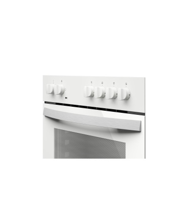 Teka HBE 490 ME Horno Polivalente Convencional de 60 cm, Blanco, Serie Easy