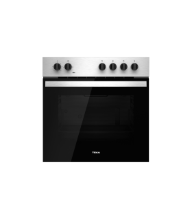 Teka HBE 435 ME Horno Polivalente Convencional de 60 cm, Acero inoxidable antihuellas, Serie Easy
