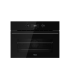Teka HLC 8440 C FBK Horno multifunción SurroundTemp + microondas con acabado en Cristal Full Black, Negro, Serie Maestro