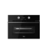 Teka HLC 8470 SC BK Horno compacto multifunción de vapor con 15 funciones de cocinado, Negro, Serie Maestro