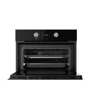 Teka AirFry HLC 8406 BK Horno compacto de 45cm con función especial AirFry, Negro, Serie Maestro