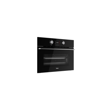 Teka AirFry HLC 8406 BK Horno compacto de 45cm con función especial AirFry, Negro, Serie Maestro