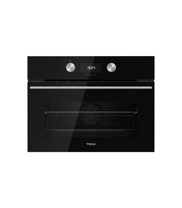 Teka HLC 8400 Horno compacto Multifunción de 45 cm con HydroClean® PRO, Urban Colors Edition, Negro, Serie Maestro