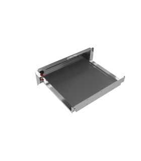 Teka CP 150 GS Calientaplatos con termostato regulable y apertura push-pull, Serie Maestro