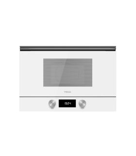 Teka ML 8220 BIS L Microondas de integración con base cerámica Urban Colors Edition, Blanco, Serie Maestro