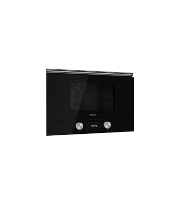 Teka ML 8220 BIS L Microondas de integración con base cerámica Urban Colors Edition, Negro, Serie Maestro