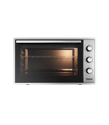 Teka Grandchef FSO 424 Horno de sobremesa de 36,6 L de capacidad con grill, Acero inoxidable antihuellas, Serie Easy