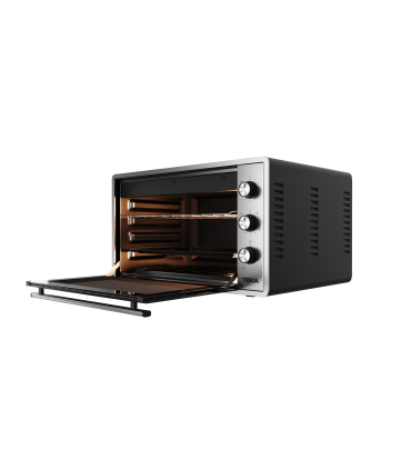 Teka Grandchef FSO 424 Horno de sobremesa de 36,6 L de capacidad con grill, Acero inoxidable antihuellas, Serie Easy