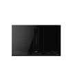 Teka MasterSense Air AFF 87601 MST Placa de inducción FullFlex con campana integrada de 80 cm, Negro, Serie Maestro