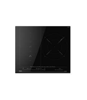 Teka IZS 67620 MST Placa de inducción Flex de 60 cm con SlideCooking y 3 zonas de cocinado, Negro, Serie Maestro
