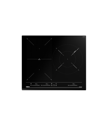 Teka IZF 65320 MSP Placa de inducción Flex de 60 cm con 4 zonas con funciones directas, Negro, Serie Total