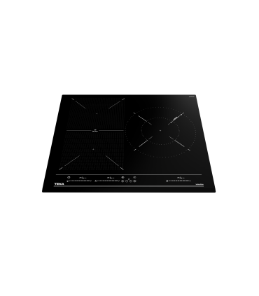 Teka IZF 65320 MSP Placa de inducción Flex de 60 cm con 4 zonas con funciones directas, Negro, Serie Total