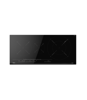 Teka IZC 93320 MST Placa Inducción de 90 cm con control táctil MultiSlider y 3 zonas de cocinado, Negro, Serie Maestro