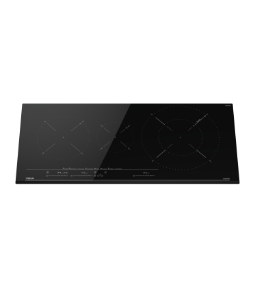 Teka IZC 93320 MST Placa Inducción de 90 cm con control táctil MultiSlider y 3 zonas de cocinado, Negro, Serie Maestro