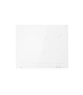 Teka MestrePaeller IZC 63632 MPT WH Placa de inducción de 60 cm con control táctil MultiSlider y zona XL, Blanco, Serie Maestro