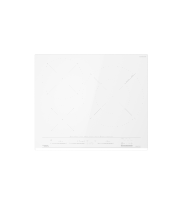 Teka MestrePaeller IZC 63632 MPT WH Placa de inducción de 60 cm con control táctil MultiSlider y zona XL, Blanco, Serie Maestro