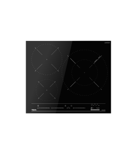 Teka MestrePaeller ITC 63320 MPS BK Placa de inducción de 60 cm con zona XL y función especial para Paella, Negro, Serie Total