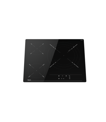 Teka TBC 63632 TTC Placa vitrocerámica de 60 cm con 3 zonas de cocinado, Negro, Serie Maestro