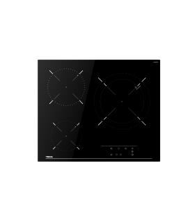 Teka TB 6315 Vitrocerámica de 60 cm con 3 zonas con Touch Control, Negro, Serie Easy