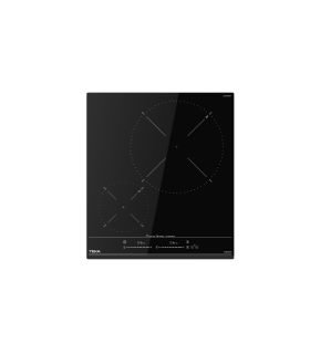 Teka IZC 42400 MSP Placa modular de inducción de 45 cm con control táctil MultiSlider y 2 zonas, Negro, Serie Maestro