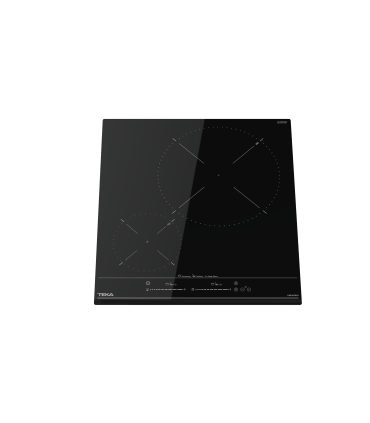 Teka IZC 42400 MSP Placa modular de inducción de 45 cm con control táctil MultiSlider y 2 zonas, Negro, Serie Maestro