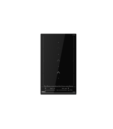 Teka IZS 34700 MST Placa Modular de inducción Flex de 30 cm con SlideCooking y 2 zonas de cocinado, Negro, Serie Maestro