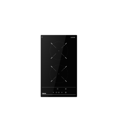 Teka TZC 32000 TTC BK Placa vitrocerámica modular de 30 cm con potencia nominal máxima de 1.200 W, Negro, Serie Total