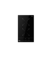 Teka TZC 32000 TTC BK Placa vitrocerámica modular de 30 cm con potencia nominal máxima de 1.200 W, Negro, Serie Total