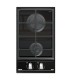Teka GZC 32300 XB Placa Cristal Gas Modular de 30 cm con función ExactFlame, gas butano, Negro, Serie Maestro