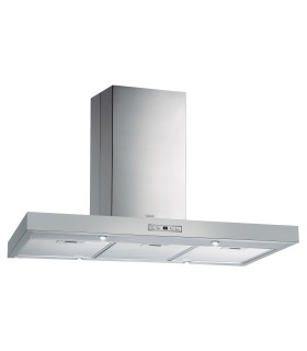 Teka DH2 985 Isla Campana de isla de 90 cm con mandos electrónicos y motor ECOPOWER, Acero inoxidable, Serie Maestro