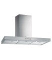 Teka DH2 985 Isla Campana de isla de 90 cm con mandos electrónicos y motor ECOPOWER, Acero inoxidable, Serie Maestro