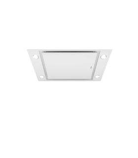 Teka DHT 96340 WH Campana de integración al techo de 90 cm con FreshAir y aspiración perimetral, Blanco, Serie Maestro