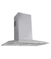 Teka DSS 985 Campana Decorativa TIKAL de 90 cm con motor EcoPower, Acero inoxidable, Serie Total