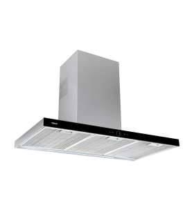 Teka DLH 986 T Campana Decorativa A+ de 90 cm con Touch Control y motor EcoPower, Acero inoxidable, Serie Maestro