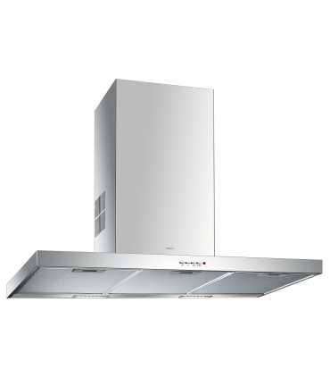 Teka DSJ 950 Campana decorativa de 90 cm con 3 velocidades, Acero inoxidable, Serie Easy