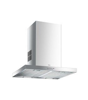 Teka DSJ 650 Campana decorativa de 60 cm con 3 velocidades, Acero inoxidable, Serie Easy