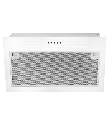 Teka GFG 2 Campana de Integración de 55 cm con filtro metálico, Blanco, Serie Easy
