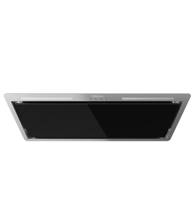 Teka GFL 77651 EOS Grupo filtrante de 70 cm con extracción perimetral y control electrónico, Negro, Serie Maestro