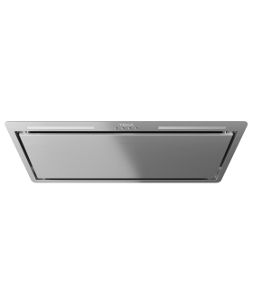 Teka GFL 77760 EOS IX Campana integrable de 71 cm con sistema de aspiración perimetral y EcoPower, Acero inoxidable, Serie Total