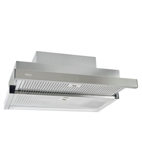 Teka CNL 6815 PLUS Campana Extensible de 60 cm con motor EcoPower y con 5+1 velocidades, Acero inoxidable, Serie Maestro