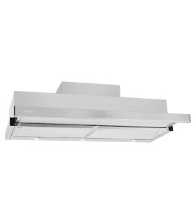 Teka CNL 9610 Campana Extensible de integración de 90 cm en acero inoxidable antihuellas, Acero inoxidable, Serie Total