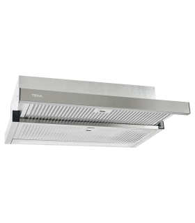 Teka CNL 6415 PLUS Campana Extensible con 5+1 velocidades y motor EcoPower de 60 cm, Acero inoxidable, Serie Total