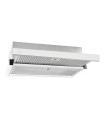 Teka CNL 6415 PLUS Campana Extensible de 60 cm con motor EcoPower y con 5+1 velocidades, Blanco, Serie Total