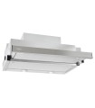 Teka CNL 6610 Campana Extensible de integración de 60 cm en acero inoxidable antihuellas, Acero inoxidable, Serie Total