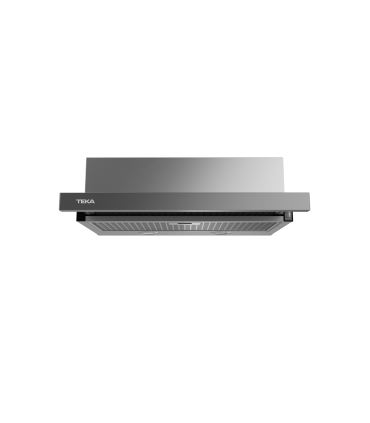 Teka CNL 6415 Campana Extensible de 60 cm con motor EcoPower y 2+1 velocidades, Acero inoxidable, Serie Total