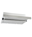 Teka CNL 6400.2 IX Campana Extensible de 60 cm y 2+1 velocidades, Acero inoxidable, Serie Easy