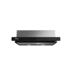 Teka CNL 6415 Campana Extensible de 60 cm con motor EcoPower y 2+1 velocidades, Negro, Serie Total
