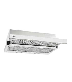 Teka CNL 6400.2 WH Campana Extensible de 60 cm y 2+1 velocidades, Blanco, Serie Easy